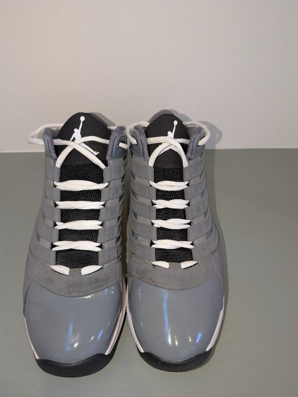 Nike Men's Jordan Big UPS Cool Grey Sneakers Size 13 - 467893-002